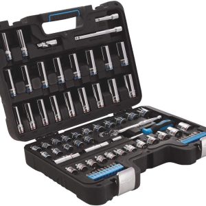 Channellock Standard/Metric 3/8" Drive 6-Point Combination Socket Set (76-Piece)
