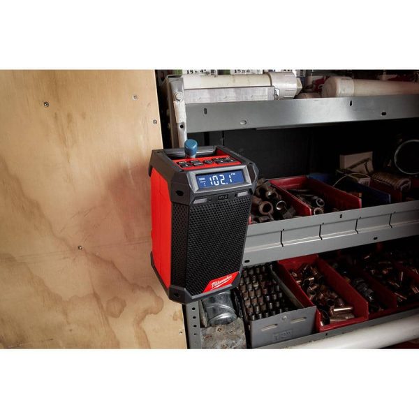 M12 12-Volt Lithium-Ion Cordless Bluetooth/AM/FM Jobsite Radio with Charger with M12 2.0Ah Battery 2951-20-48-11-2420 - Image 8