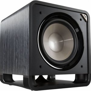 Polk Audio HTS 12 Powered Washed Black Walnut Subwoofer
