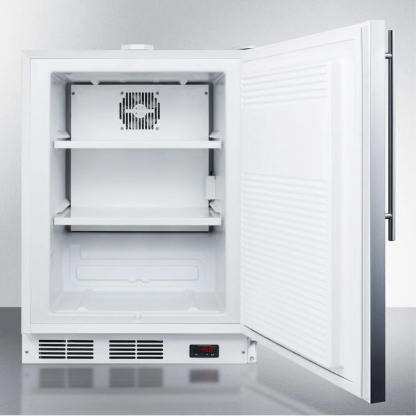 Accucold 3.1 cu. ft. Built-in Frost Free Freezer for Scientific Markets - Stainless Steel - Image 3