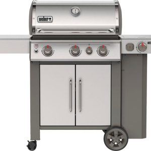 Weber - Genesis II S-335 3-Burner Propane Gas Grill - Stainless Steel