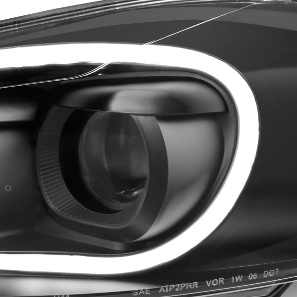 AKKON - Fits 06-13 Impala | 14-16 Impala Limited Black Light Tube Projector Headlamps + Black LED Tail Lamps - Image 3