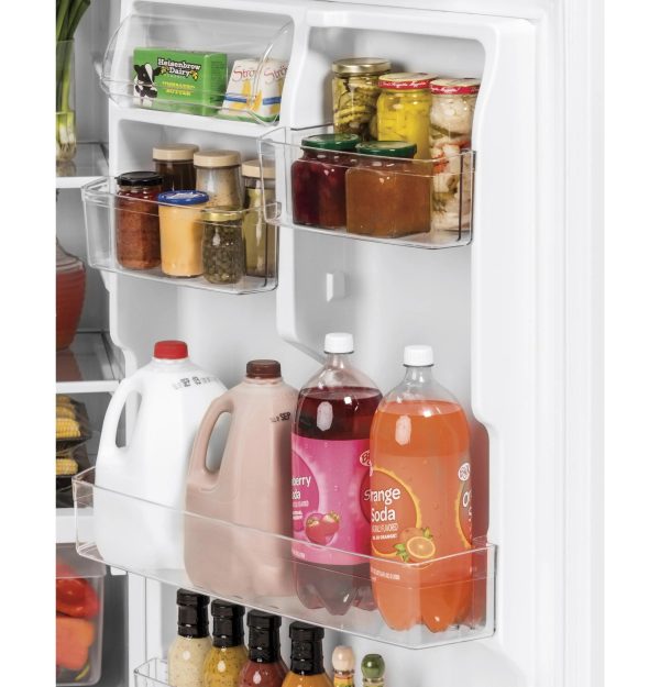 GE GTS22KMNRES 21.9 Cu. Ft. Slate Top Freezer Refrigerator - Image 4