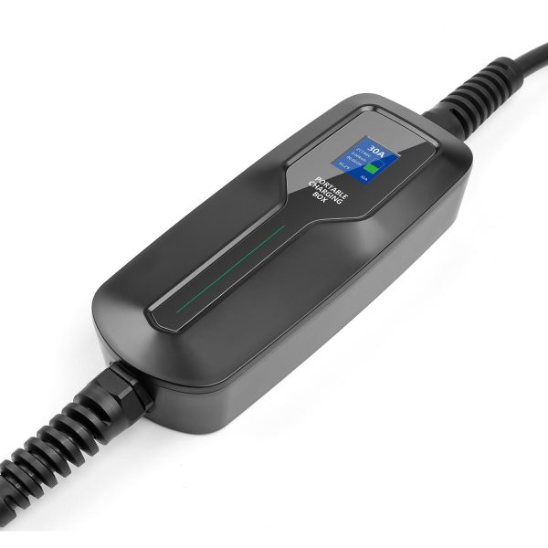 LEFANEV 30 Amp EV Charger Level 2,(NEMA 10-30, 30A/25ft,220V-240V,6.6KW) Portable EVSE Electric Vehicle Charging Station for SAE J1772 Electric Cars - Image 3