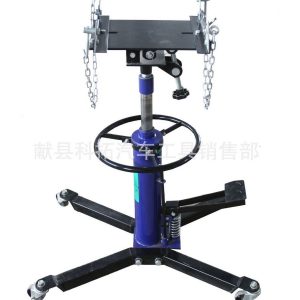 1660 Lb Transmission Jack 2 Stage Hydraulic W/ 360° For Car Lift 0.75 Ton