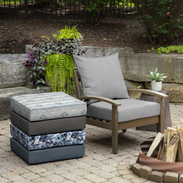 Arden Selections Performance Outdoor Deep Seating Cushion Set 24 x 24， Paloma Valencia - Image 5