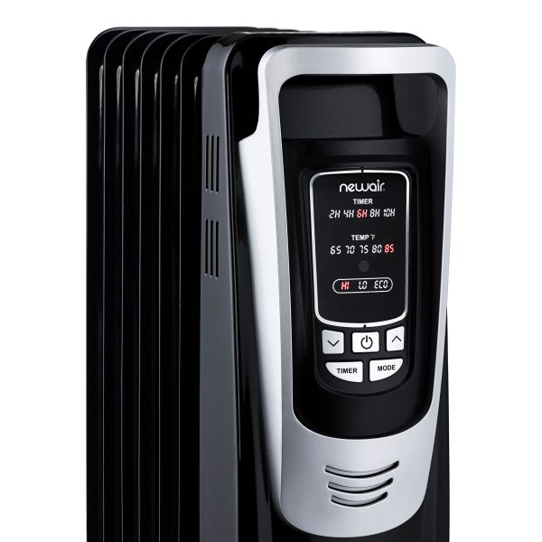Newair Electric Oil-Filled Freestanding Space Heater, Indoor Personal Heater, 162 sq. ft. of Space - Image 7