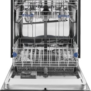 Whirlpool - 24" Built-In Dishwasher - Black stainless steel
