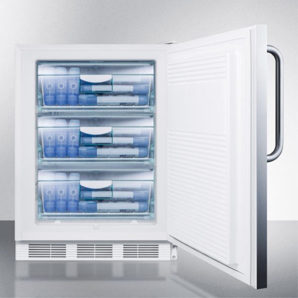 Built-in medical all-freezer capable of -25 C operation in complete stainless steel with front lock; built-in or freestanding capable - Image 3