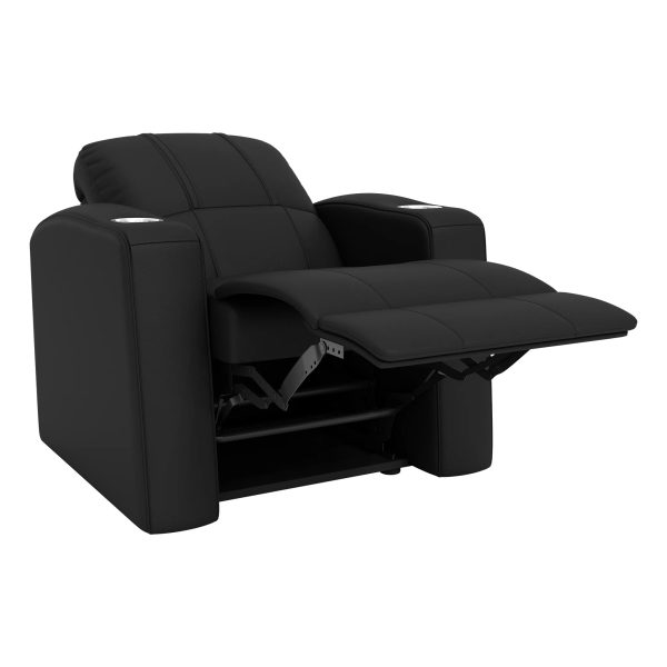 DreamSeat Relax Black Home Theater Recliner Embroidered Vanderbilt Commodores Secondary Full Body Support - Image 4