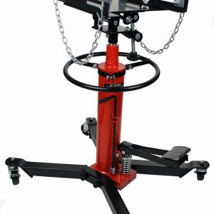 INTBUYING 1300 LB 2 Stage Hydraulic Transmission Jack 360 Degrees Swivel Wheels Lift Hoist 0.6T