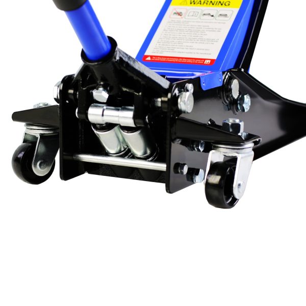 DSstyles 3 Ton Hydraulic Floor Jack Dual Pump 6600 Lb Capacity Lifting Range 3.3"-18.5" Low Profile Service Jack for Quickly Car Lift - Image 2