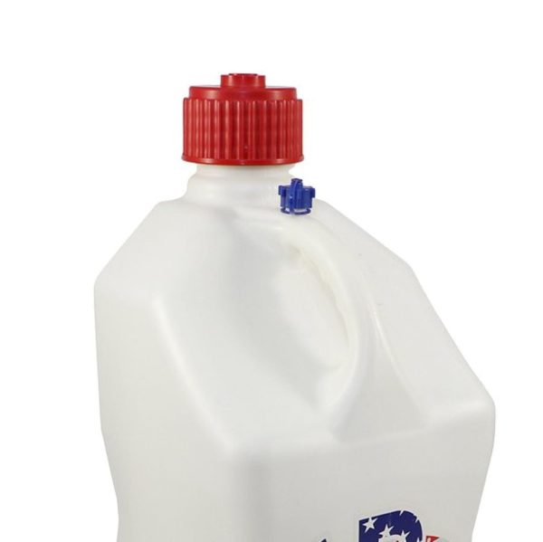 VP Racing Fuels 5.5 Gal Utility Jugs (4 Pack) w/ 14 Inch Hose, Patriotic - Image 4
