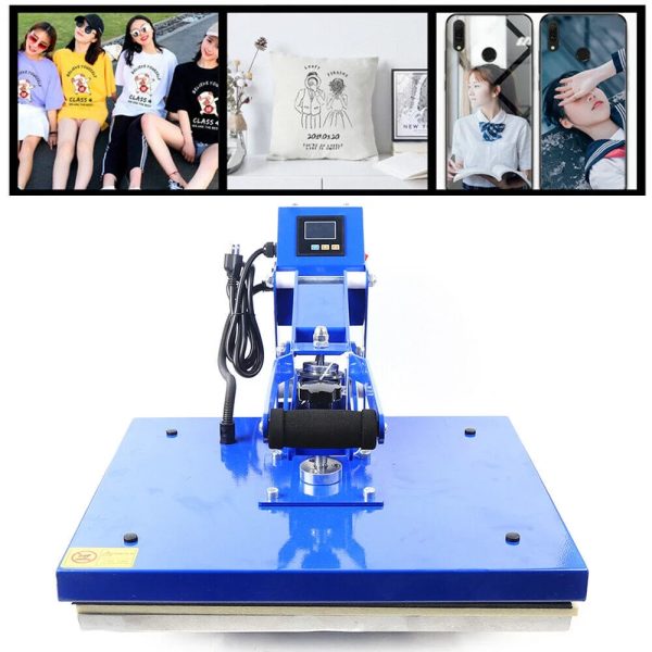 CNCEST 16"x20" Auto-Open Clamshell Heat Press Machine Thermo Transfer T-Shirt Printer - Image 4