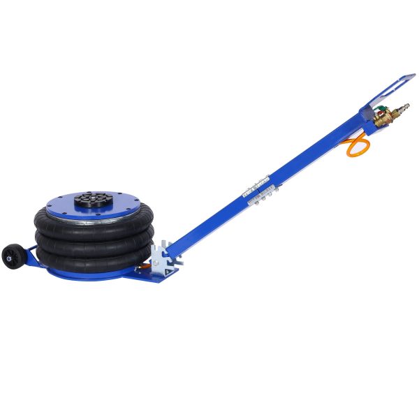 5T Triple Bag Air Jack ,Pneumatic Jack 3 bag ,lifting 16in capacity 5T 11000lbs,easy-collapsing Terrain,Blue color - Image 7
