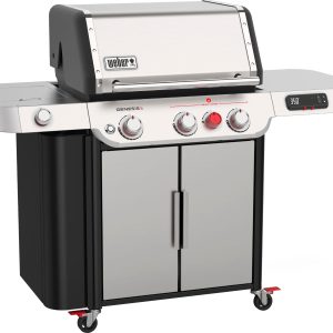 Weber - Genesis Gas Grill SX-335 Propane Gas Grill - Stainless Steel