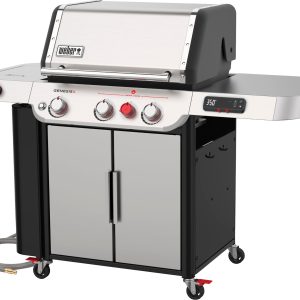 Weber - Genesis Smart SX-335 Natural Gas Grill - Stainless Steel