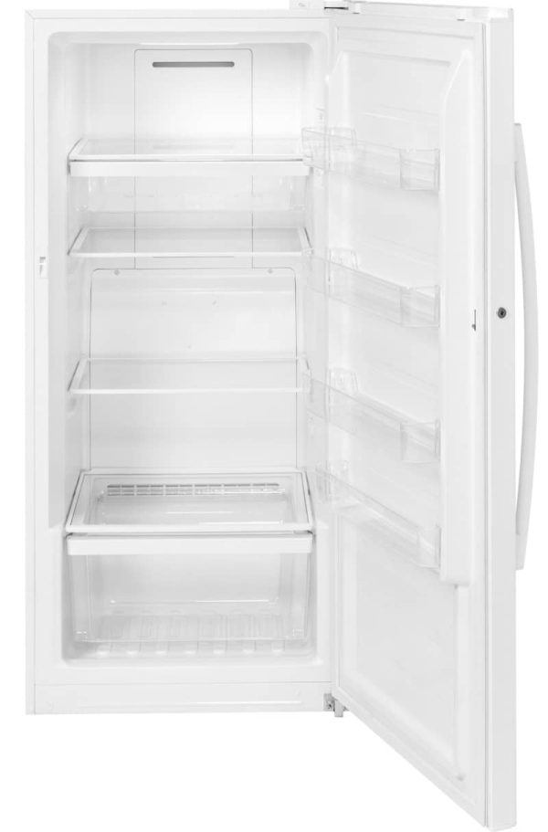 GE 14.1 Cu. Ft. White Garage Ready Frost-Free Upright Freezer - Image 3