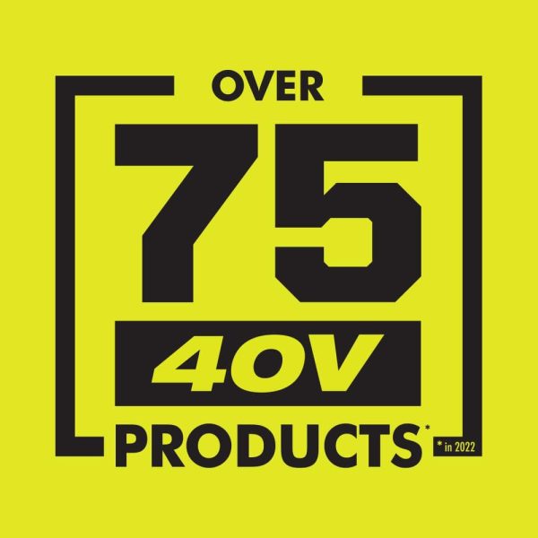 RYOBI 40V 1800-Watt Portable Battery Power Station Inverter Generator and 4-Port Charger with (4) 6.0 Ah Batteries RYi1802B6-6 - Image 5