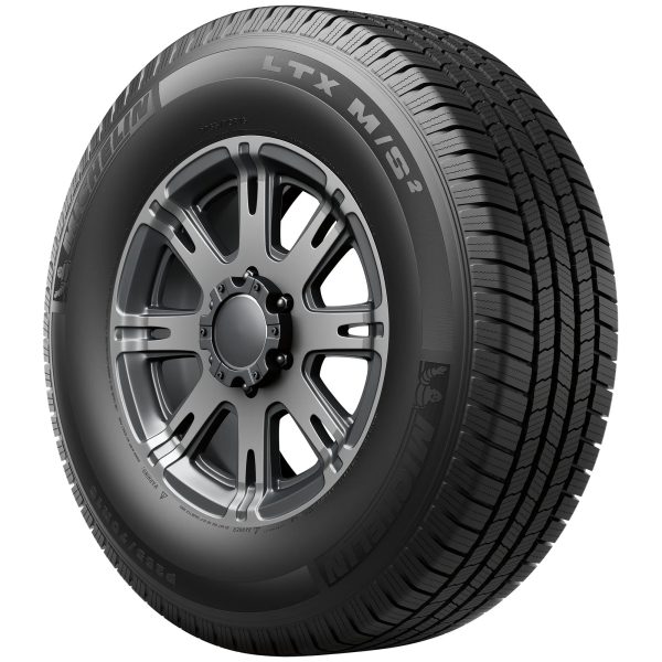 Michelin LTX M/S2 265/70R17 121 R Tire Fits: 2017 Chevrolet Silverado 1500 WT, 2014-15 Chevrolet Silverado 1500 WT - Image 3