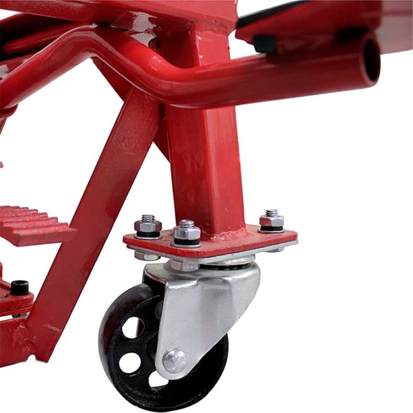 Extreme Max 5001.5083 Hydraulic Motorcycle Lift Table with 300 Lb. Capacity - Image 7