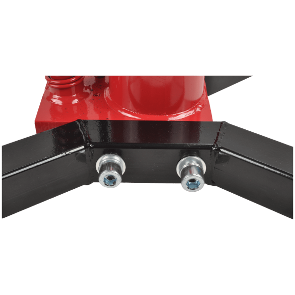FGJQEFG Transmission Jack 1100Lbs 2 Stage Hydraulic High Lift Vertical Telescopic 34" - 68" Adjustable Height with Foot Pedal Wheels - Image 2