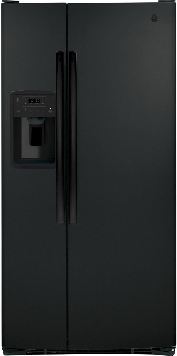 GE APPLIANCES GSS23GGPBB side by side freestanding refrigerator