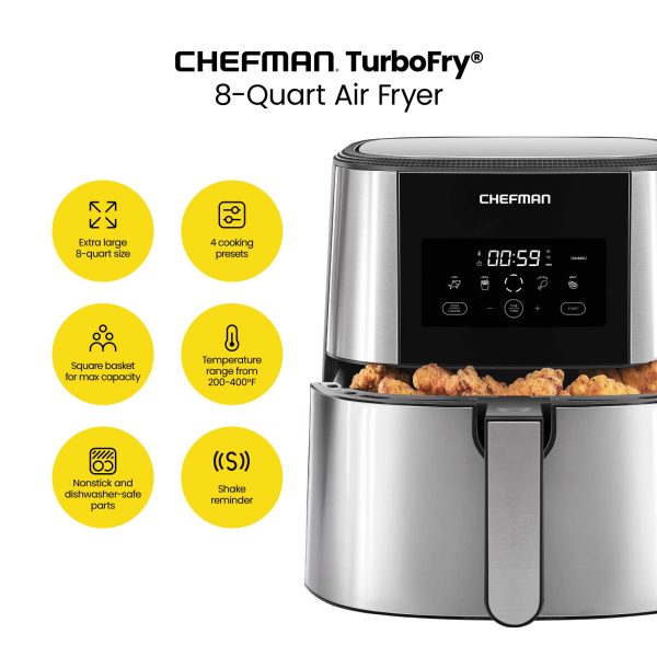 Chefman TurboFry Air Fryer Dishwasher - Image 2