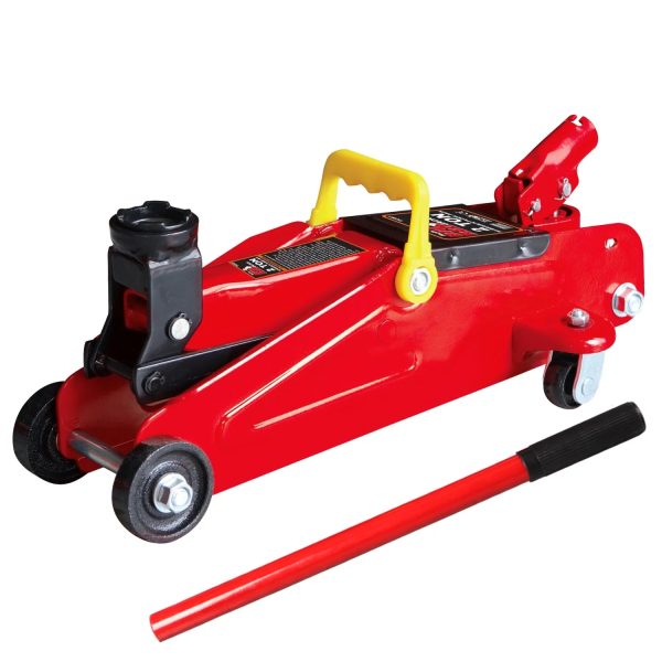 BIG RED 2 Ton Hydraulic Floor Jack with 2 Jack Stands and Rolling Garage Creeper Combo,Red, W8200 - Image 7