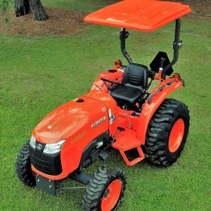 Orange Canopy for Kubota Tractor (45′′ x 50′′) Made in USA