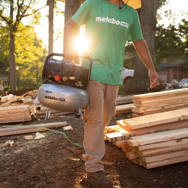 Metabo Hpt The Tank 6 Gallon 200 Psi Job Site Compressor - Image 3