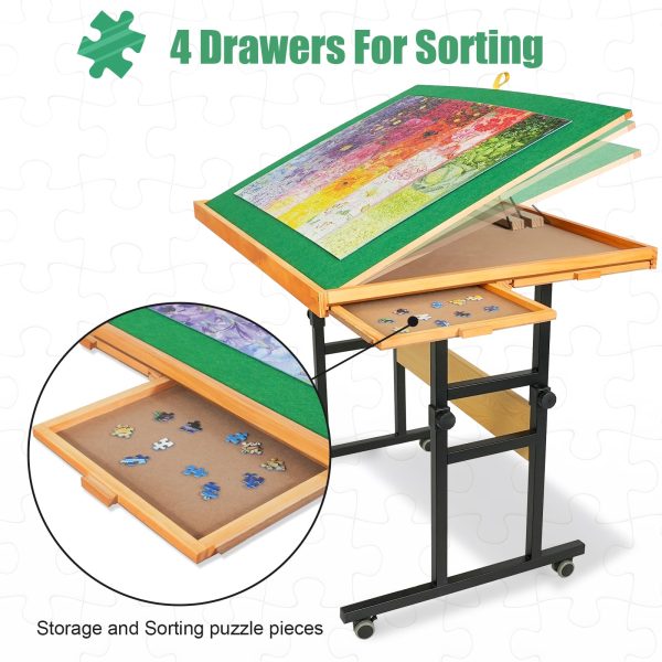ALL4JIG Adjustable 3 Tilting Angle Portable Drawers - Image 4