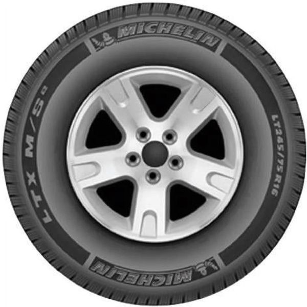 Michelin LTX M/S2 265/70R17 113 T Tire Fits: 2014-18 Chevrolet Silverado 1500 WT, 2010-20 GMC Sierra 1500 SLE - Image 5