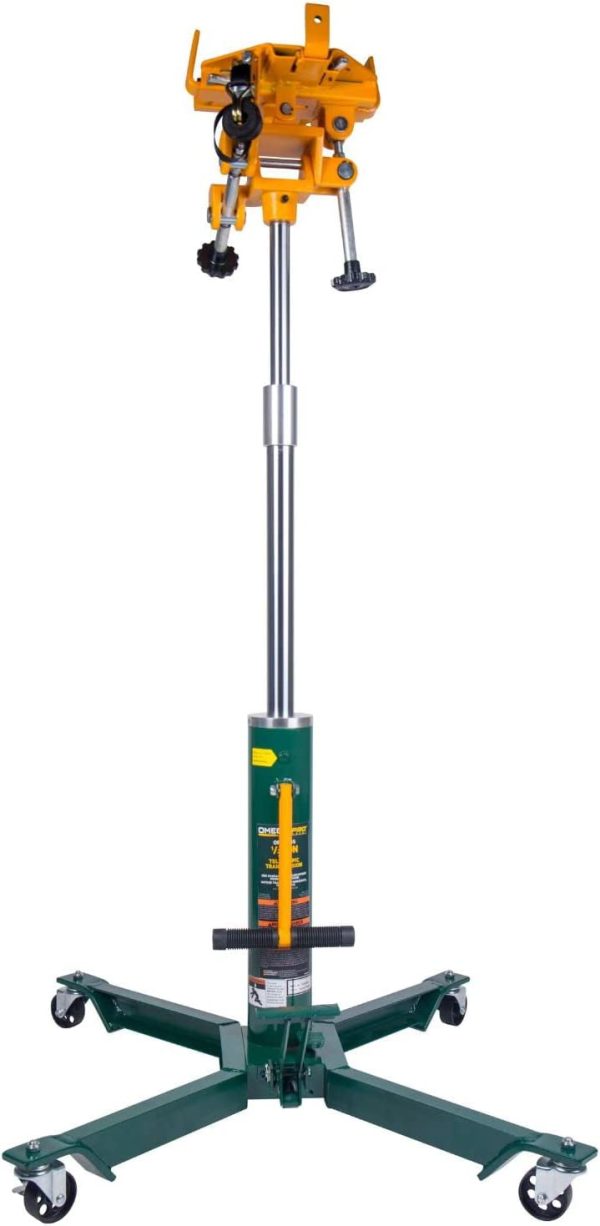 Omega Pro Hydraulic Transmission Jack - 2 Stage Telescopic Design with Foot Pump - 1000 lb. Capacity for Garage Shop - Image 3