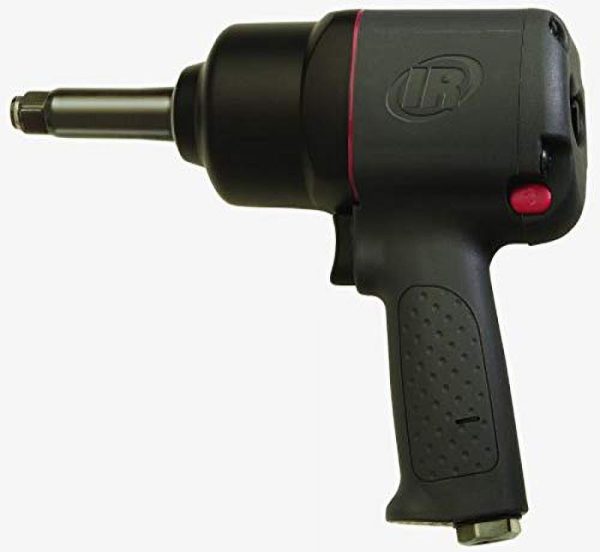 1/2" Air Impact Wrench, 650 ft-Lbs Max Torque, Pistol Grip, 2" Extended Anvil - Image 2