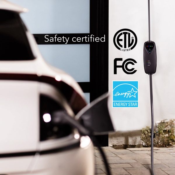 Lectron Level 2 EV Charger - ETL Certified, 240V, 40 Amp, NEMA 14-50 Plug, 16 ft Extension cord & J1772 Cable- Portable Electric Car Charger for J1772 EVs and Plug-in Hybrid Vehicles - Image 4