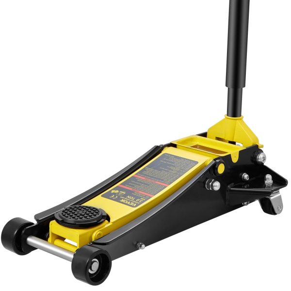 BENTISM Low Profile Floor Jack 3 ton Heavy Duty Steel Dual Piston Rapid Pump - Image 9