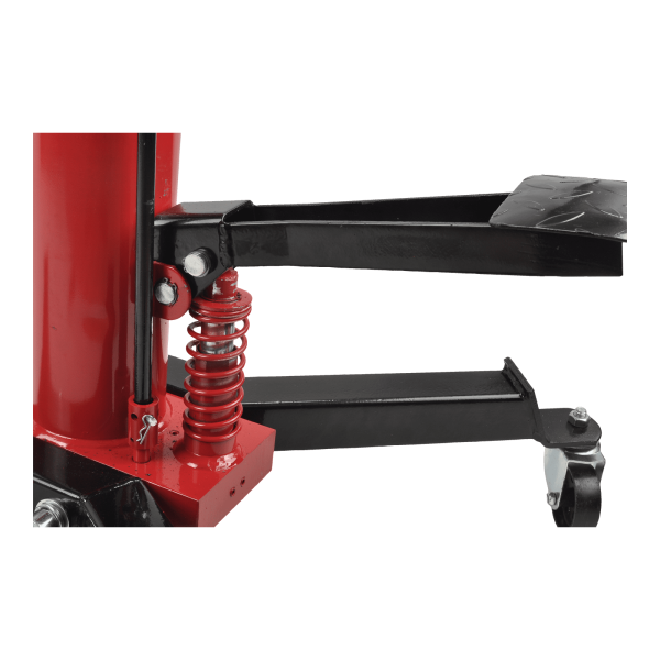 FGJQEFG Transmission Jack 1100Lbs 2 Stage Hydraulic High Lift Vertical Telescopic 34" - 68" Adjustable Height with Foot Pedal Wheels - Image 6