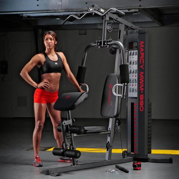 Marcy Dual-Functioning Full Body 150lb Stack Home Gym Workout Machine MWM-990 - Image 3