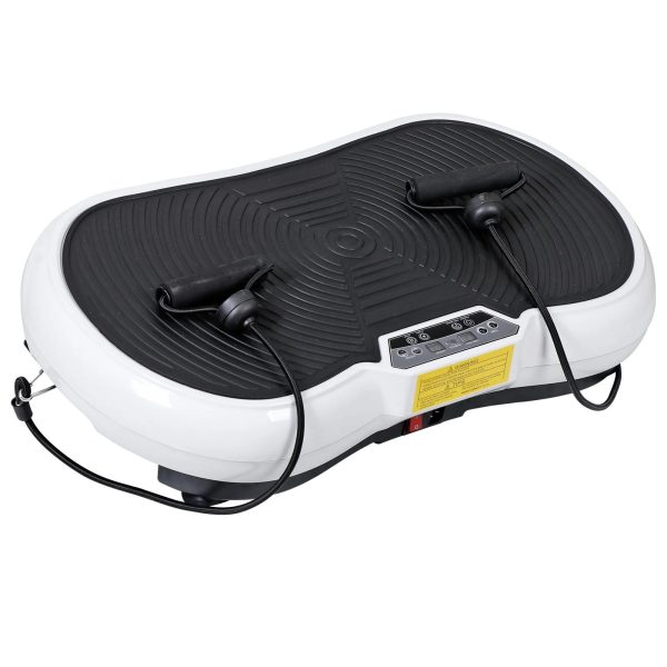 Vibration Plate Exercise Machine Training Equipment for Weight Loss Toning Whie - Image 15