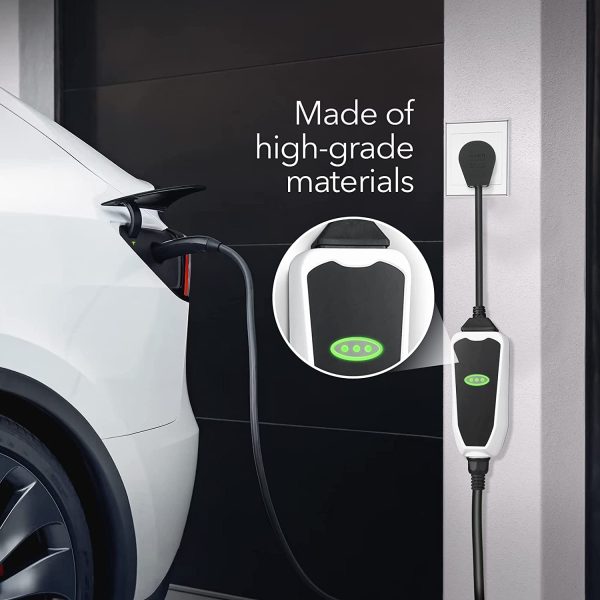 Lectron Level 1 / Level 2 Portable Tesla Charger (16 Amp / 32 Amp) with Dual Charging Plugs (NEMA 5-15 & 14-50) - Compatible with All Tesla Models - Image 6