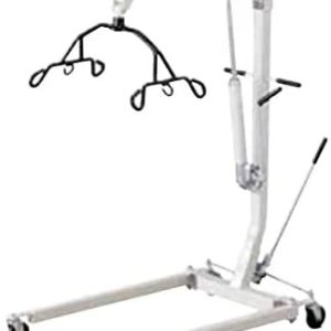Hoyer Hydraulic Patient Lift with Pump Handle, Patient Assist Lifter, Sit to Stand Lift, Patient Transfer Lift - HML400