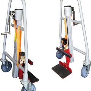 Manual Furniture Mover (Set of 2), 1100 lb. Cap, Aluminum, 12" Lift Height, Machinery Mover