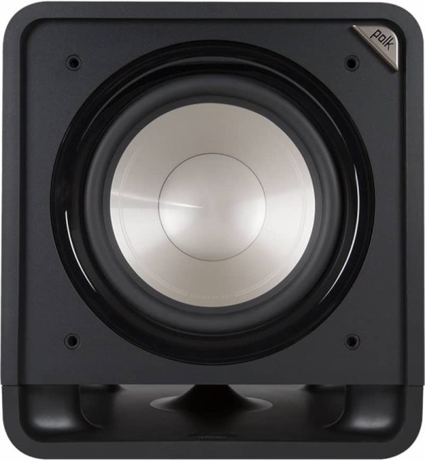 Polk Audio HTS 12 Powered Washed Black Walnut Subwoofer - Image 5