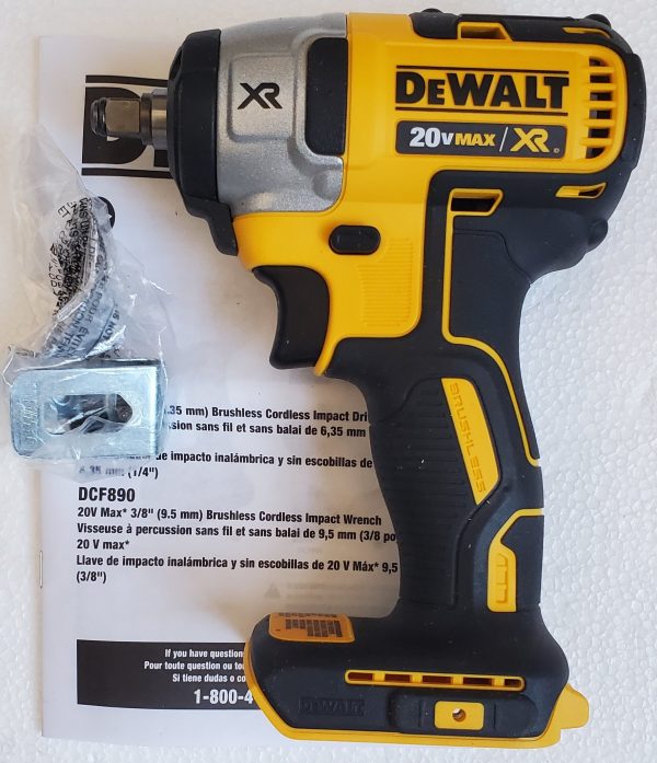 Dewalt DCF911B 20V MAX 1/2" Cordless Impact Wrench - Image 2
