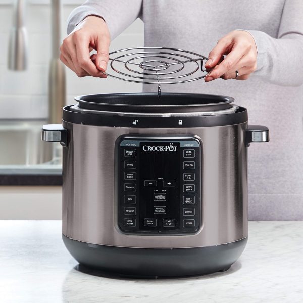 Crock Pot Multi Use Programmable Pressure Stainless - Image 3