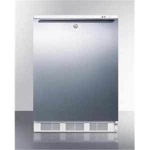 Accucold VT65MLBISSHH 25.13 x 24 in. Built-in -25 deg C Manual Defrost All-Freezer with Lock - White