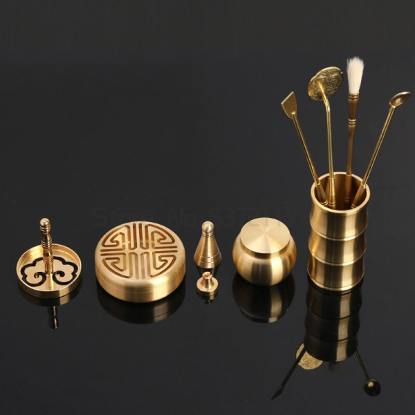 Powder Incense Burner Brass Kit - Image 4