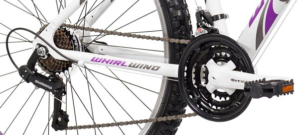 Genesis 26" Whirlwind Women's Mountain Bike, Gray - Image 5