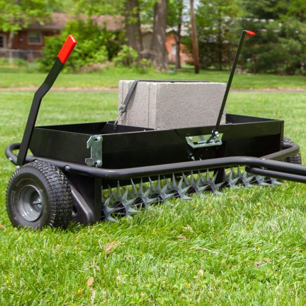 Brinly AS2 40BH P Combination Aerator Spreader - Image 9